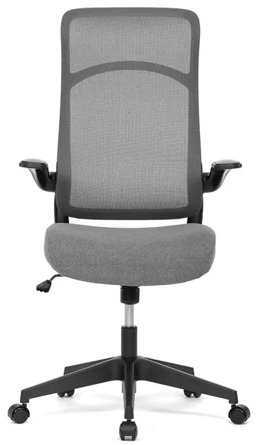 Autronic BONTEC Kancelárska stolička, hojdací mechanizmus, šedá sieťovina, KA-A182 BK Farba: Šedá