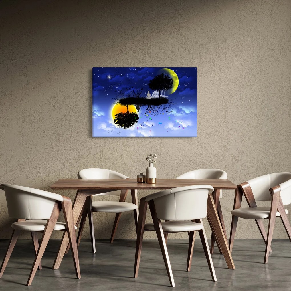Obraz - Reflekcia rovnováhy (90x60 cm)