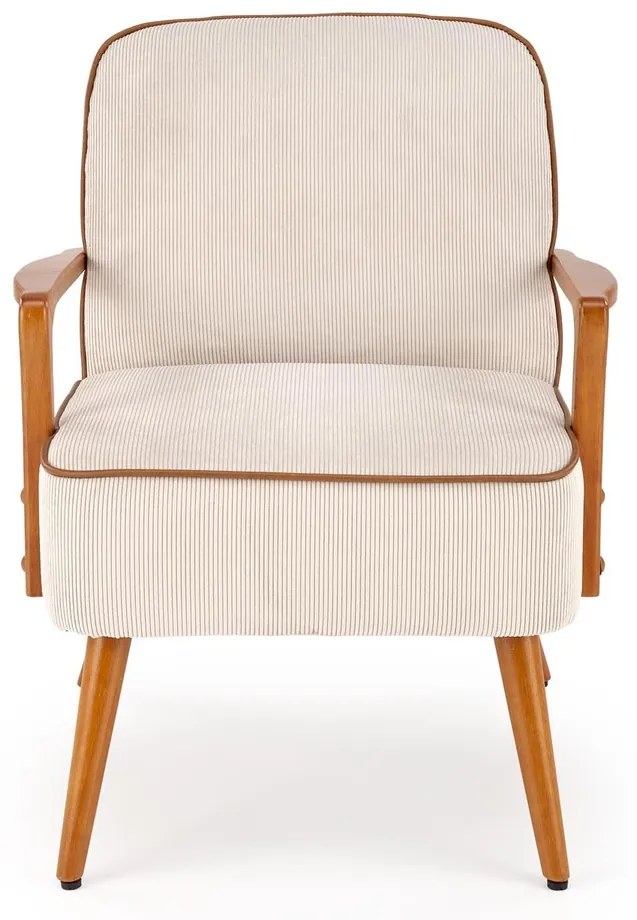 Béžové kreslo PASTORE