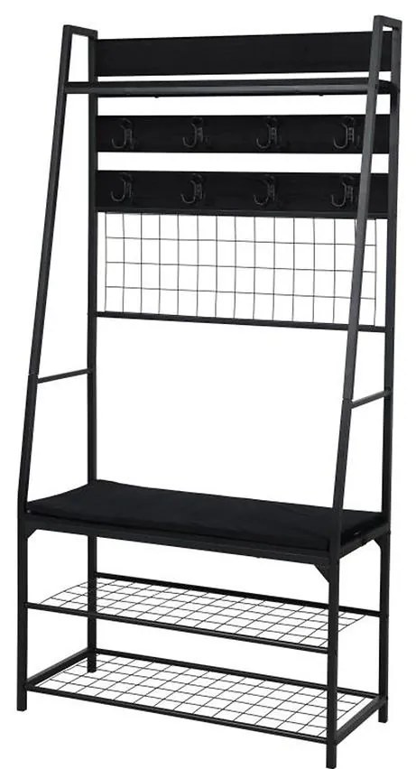 Predsieňový nábytok Denver 21300X(CU) čierna