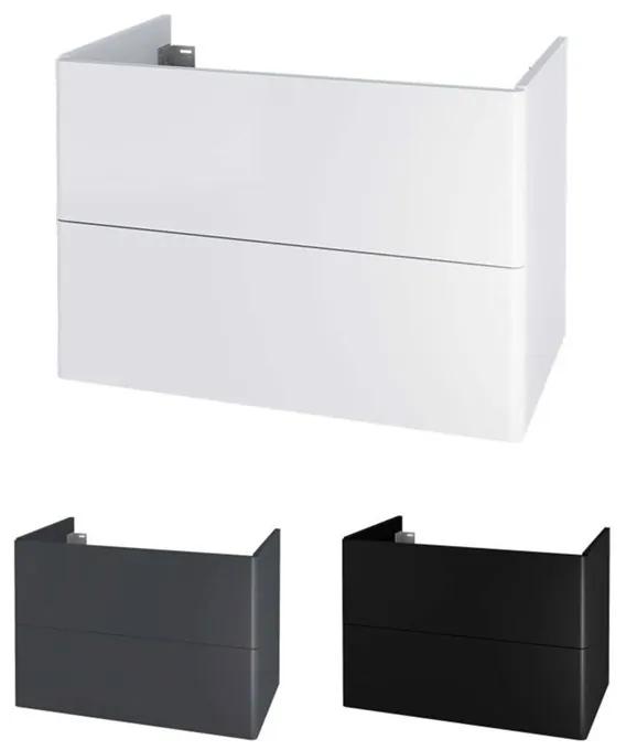 Mereo, Siena, kúpeľňová skrinka 80 cm, biela , antracit , čierna , multicolor - RAL lesk/mat, MER-CN431S