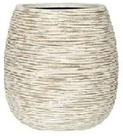 Capi Nature Pot rib ball ivory 36/39cm