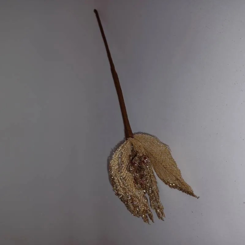 DECOLED Květ, prům. 20 cm, šampaň