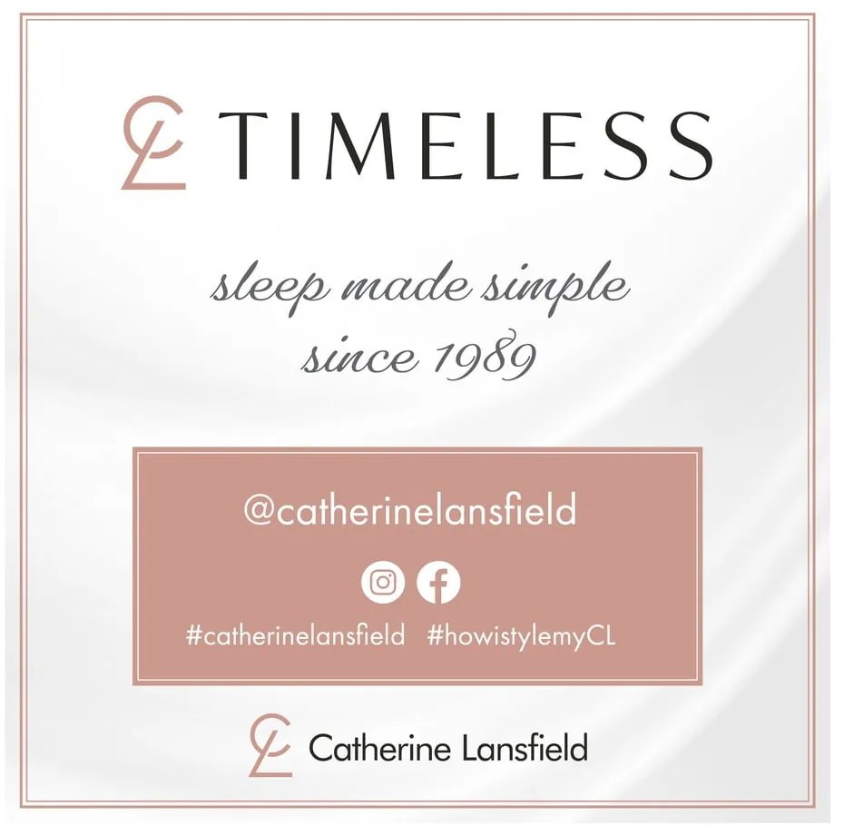 Obliečky na jednolôžko v levanduľovej farbe 135x200 cm Heatset Wave – Catherine Lansfield