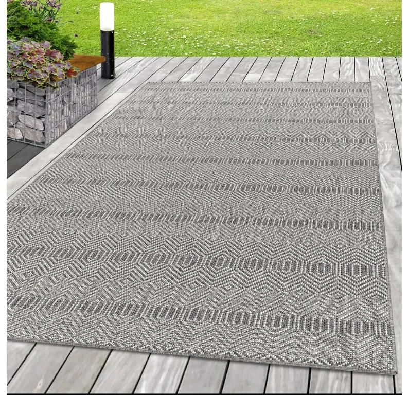 Ayyildiz Kusový koberec ARUBA 4903, Sivá Rozmer koberca: 60 x 100 cm