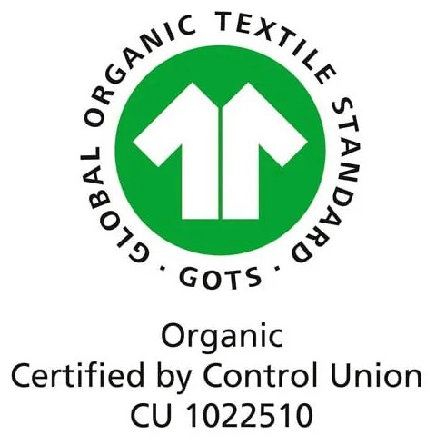 Biela napínacia plachta z Bio bavlny 140x200 cm Calm – Södahl