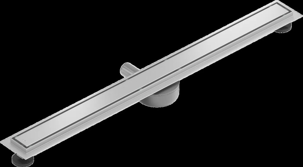 Mexen Flat nerezový sprchový žľab, 360°otočný sifon, 90 cm vzor M13, 2v1, 1010050-40