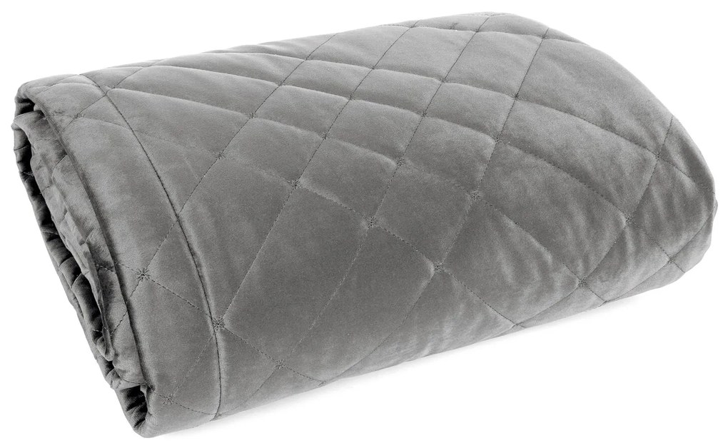 PREHOZ NA POSTEĽ RIA6 170X210 CM STRIEBORNÝ