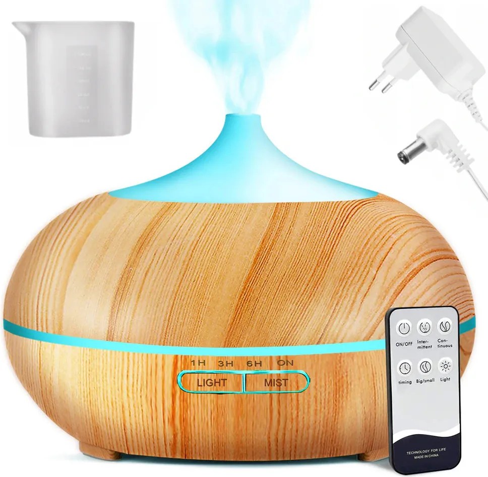 Aroma difuzér a zvlhčovač vzduchu 300ml Verk Group 01644_JB