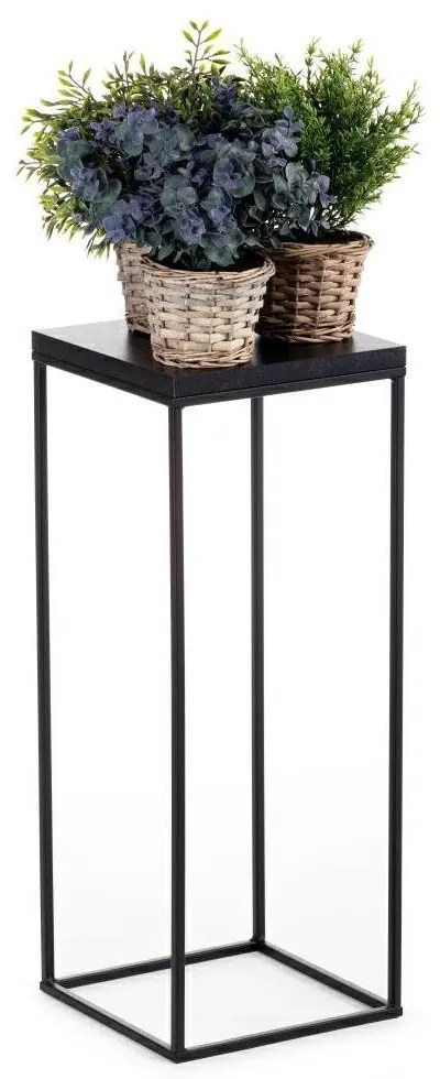 Kvetinový stojan CHARR 60 cm čierny