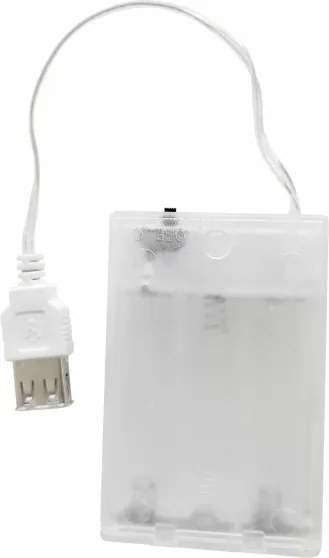 LED Neónová nástenná dekorácia PLANET LED/3W/3xAA USB modrá/žltá