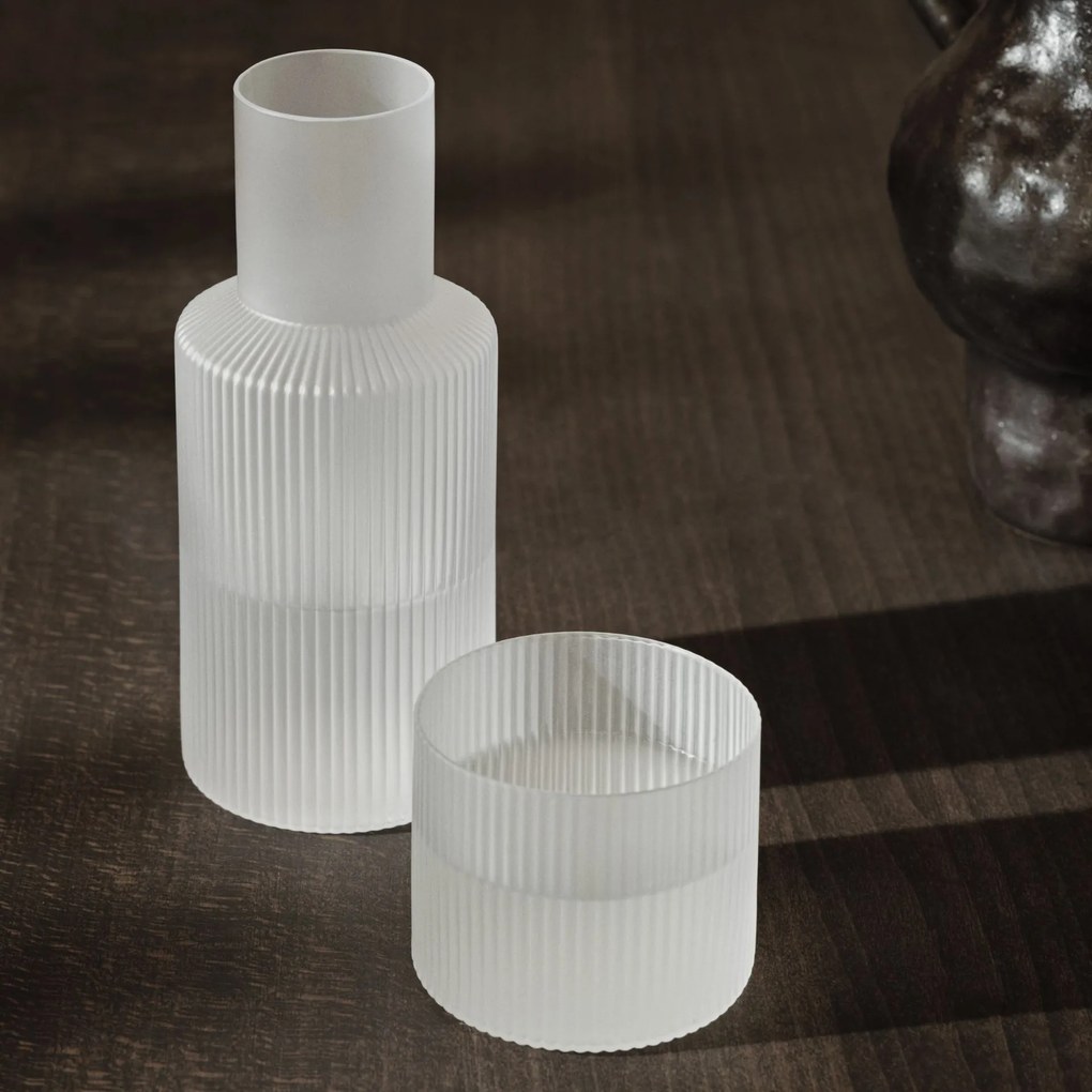 ferm LIVING Karafa na vodu RIPPLE 500 ml