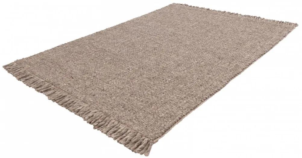 Obsession koberce Ručne tkaný kusový koberec Eskil 515 taupe - 120x170 cm