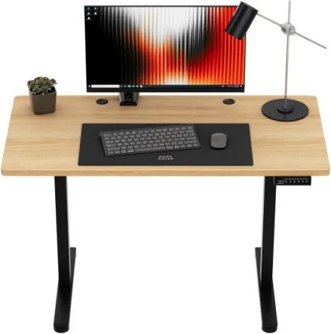 Elektrický výškovo nastaviteľný stôl Mark Adler Leader 6.9 Dub Craft / čierny