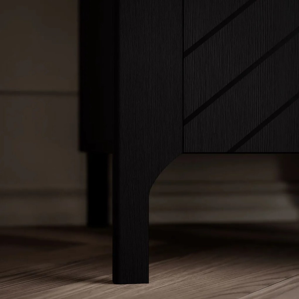 PISACÍ STÔL SALOME ČIERNY 135 cm