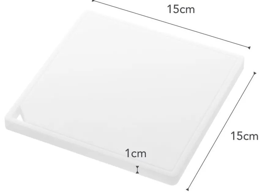 Biela podložka pod horúce nádoby YAMAZAKI Tower Square