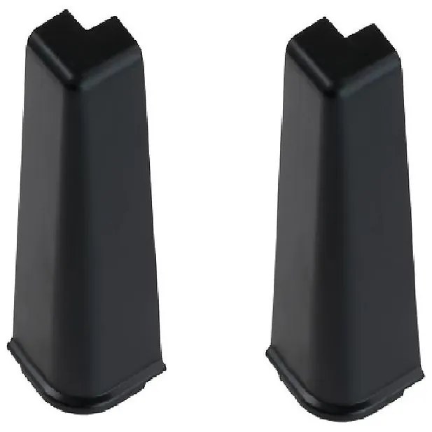 Vonkajší rohovník Hi-Line 9005 Čierny - 2 ks