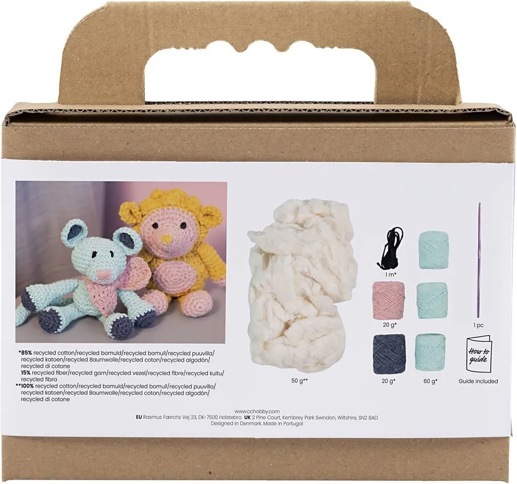 Sada na háčkovanie Amigurumi myška
