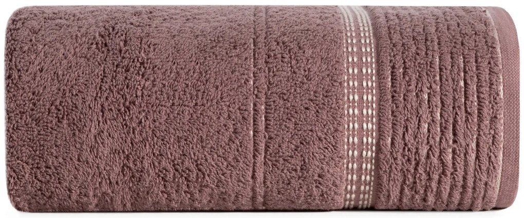 BAVLNENÝ UTERÁK TAYLOR 70X140 CM HNEDÁ