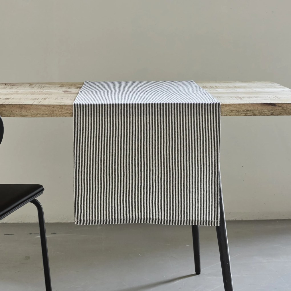 House Doctor Bavlnený behúň Block 140 x 40 cm