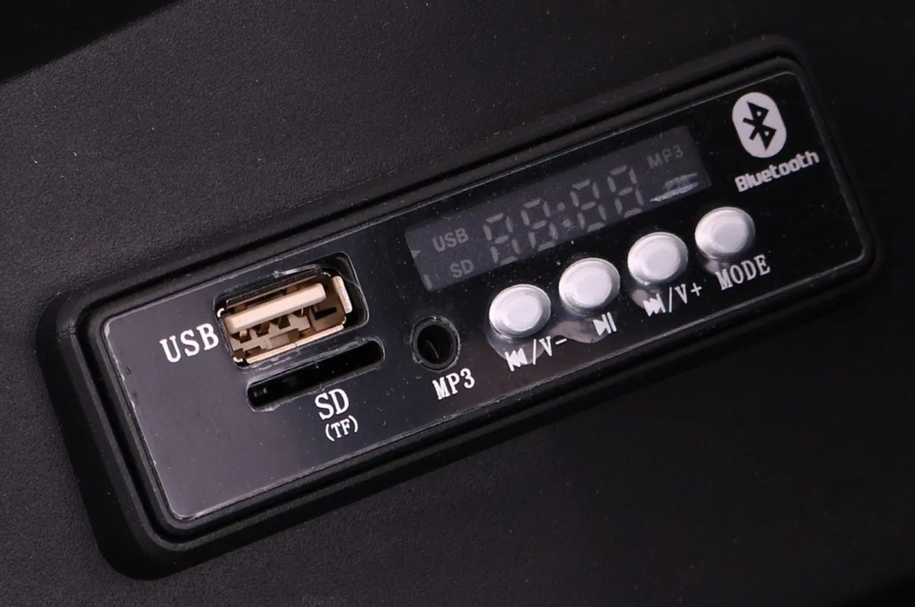 Ramiz Detský kočík SuperStar Modrá + pohon 4x4 + diaľkové ovládanie + batožinový priestor + MP3 LED + zámok dverí