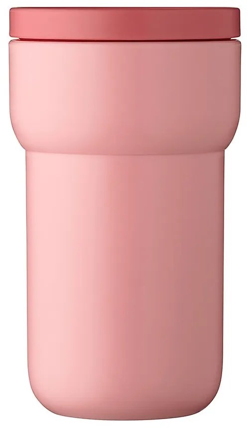 Ružový cestovný hrnček Rosti Mepal Ellipse, 275 ml
