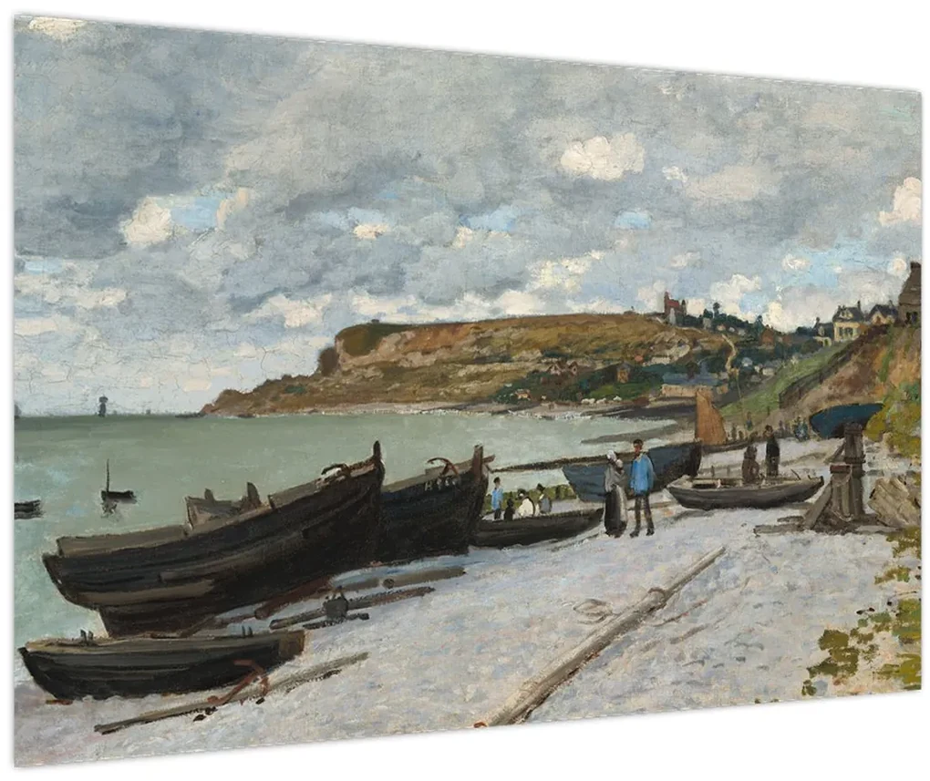 Obraz - Claude Monet, Sainte Adresse, reprodukcia (90x60 cm)