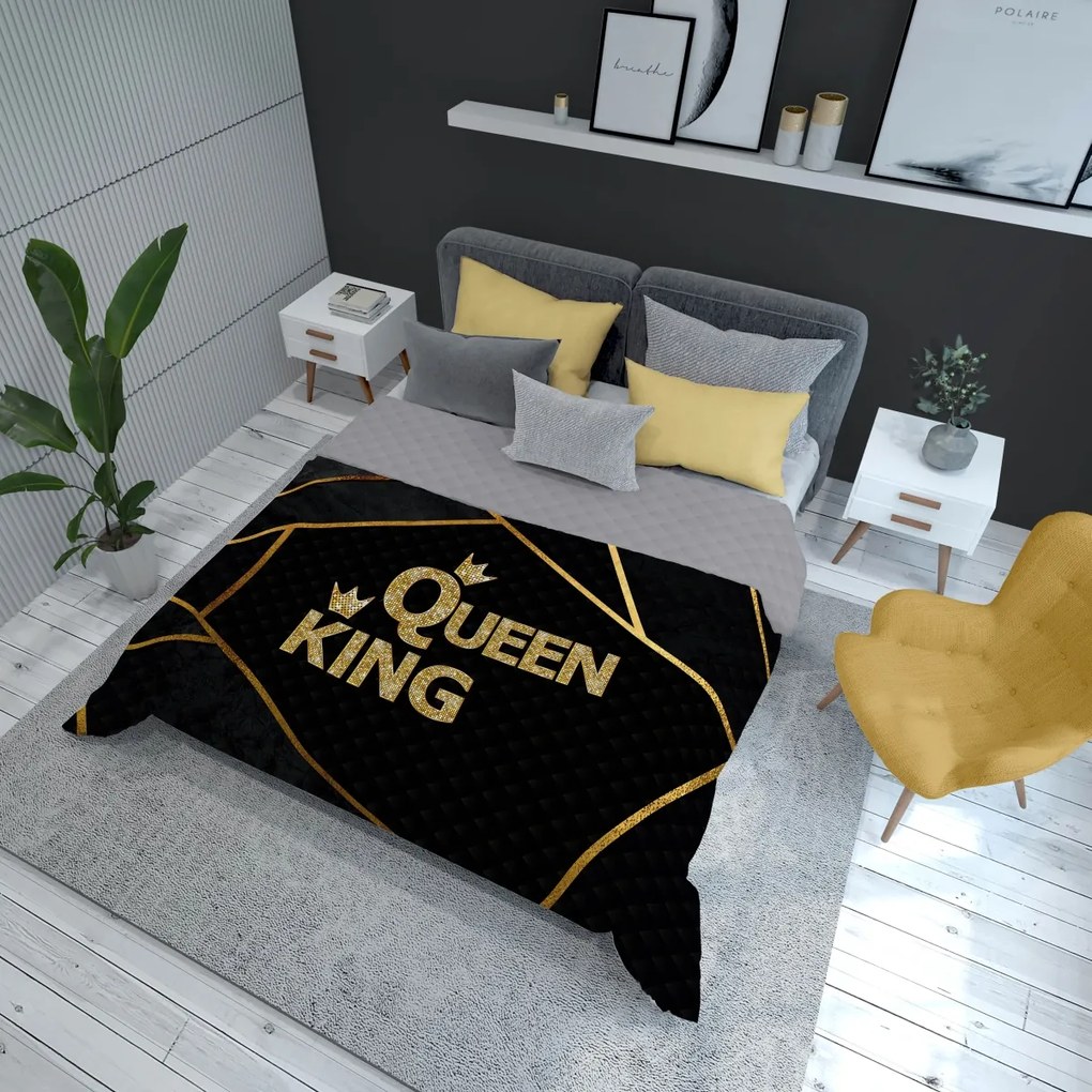 Dekorstudio Moderný prehoz na posteľ  NHL-047 Varianta: Rozmer prehozu (šírka x dĺžka): 220x240cm