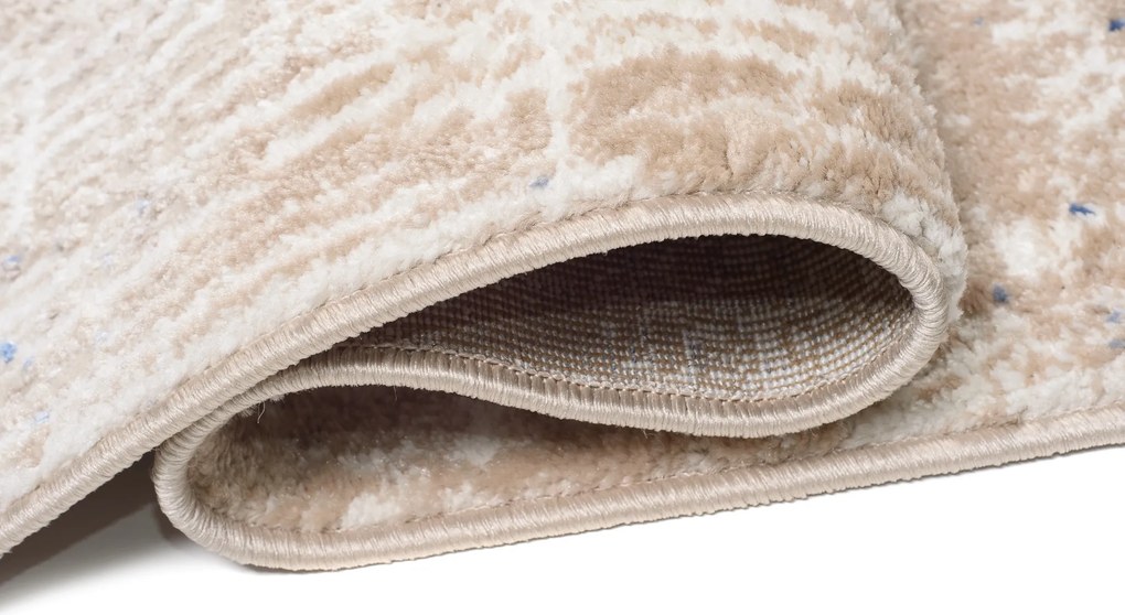 TA Koberec D198M BIELA/TMAVOMODRÁ ASTHANE Rozmer: 140x200 cm