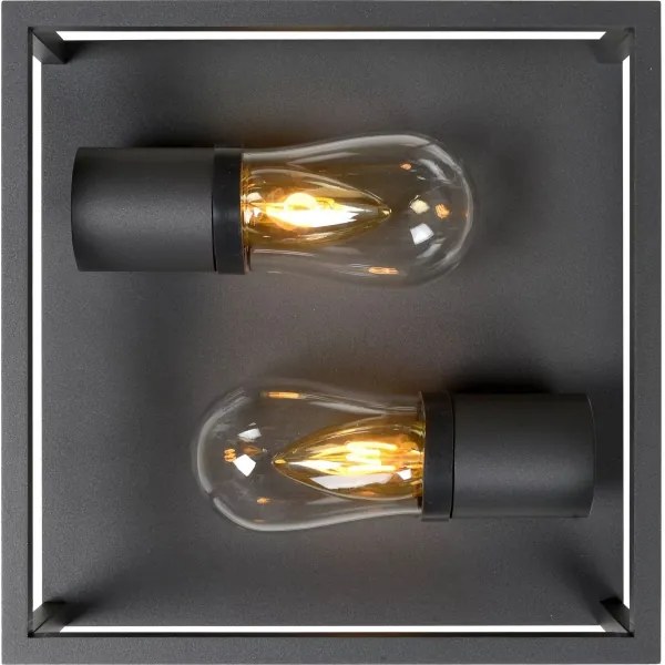 Lucide 27100/02/30 - Kúpeľňové stropné svietidlo CARLYN 2xE14/6W/230V IP54