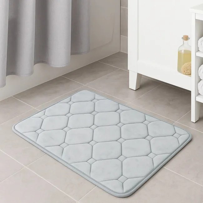 Kúpeľňová predložka sivá