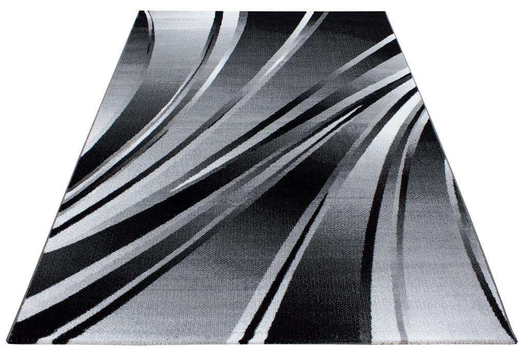 Ayyildiz Kusový koberec PARMA 9210, Čierna Rozmer koberca: 120 x 170 cm