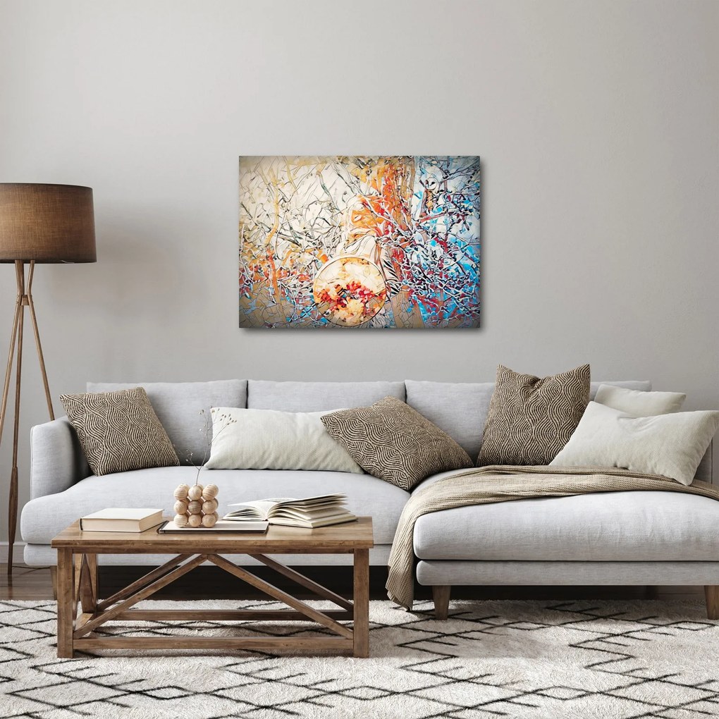 Obraz - Mozaiková abstrakcia (70x50 cm)