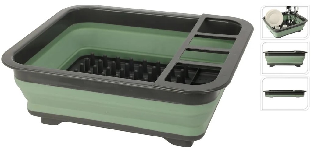 Plastový odkvapkávač na riad Miles, 36,5x12 cm