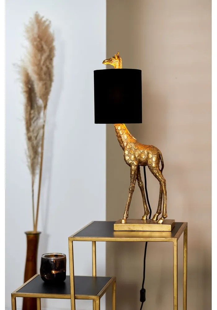 Stolová lampa v čierno-bronzovej farbe (výška 61 cm) Giraffe - Light &amp; Living