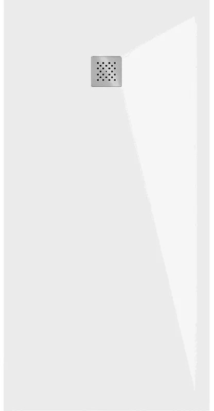 Mexen Stone+, obdĺžniková vanička z minerálneho kompozitu 200 x 100 cm, biela, 44101018