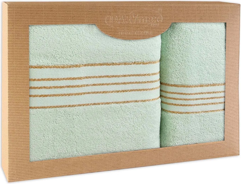 BAVLNENÉ UTERÁKY TIWANO SADA 1 KS 50X90 CM, 1 KS 70X140 CM MÄTOVÁ