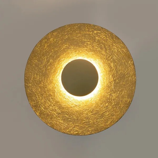 LED Nástenné svietidlo SOLE LED/7W/230V pr. 44 cm zlatá