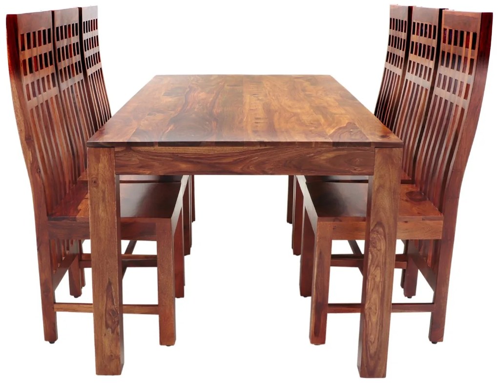 furniture-nabytek.cz - Jídelní set z masivu pro 6 osob z palisandru