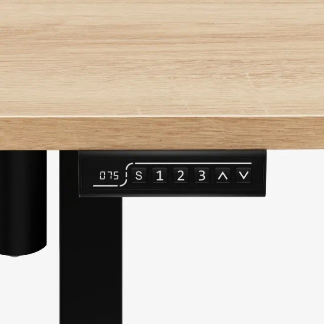 Elektrický výškovo nastaviteľný stôl Mark Adler Leader 7.3 Dub Craft