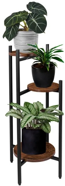 Stojan na kvety TRETORRI RUSTIC čierny