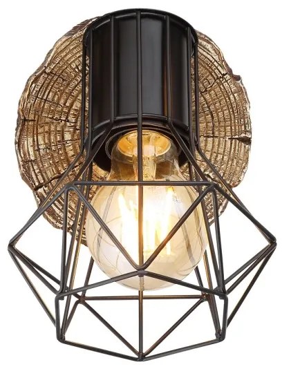 Globo 54017W-1 - Nástenné bodové svietidlo PRISKA 1xE27/60W/230V