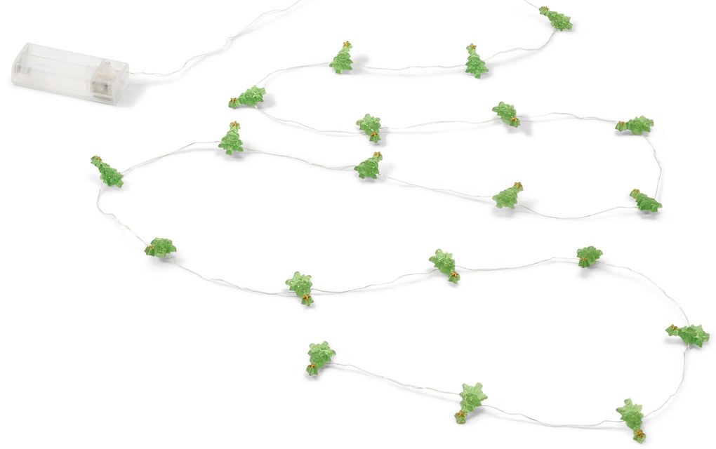 Svetelná reťaz s mikro LED, jedlička