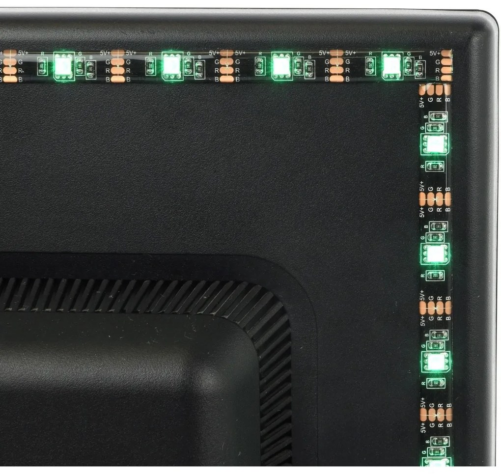 Retlux RLS 102 LED pásik s USB konektorom RGB, 2 x 50 m