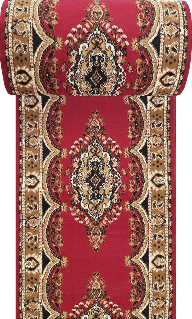 DY Koberec BCF Alfa 06 – červený – 60 – 150 cm Rozmer: 90 cm
