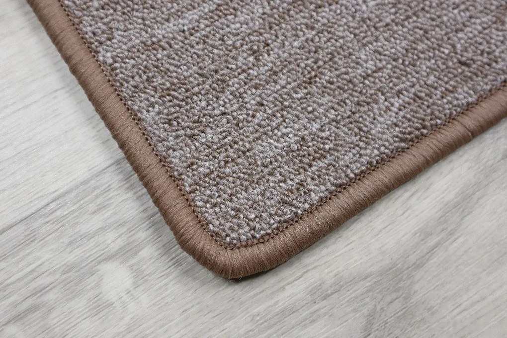 Vopi, Koberec behúň na mieru Astra béžová, šíre 120 cm, béžová, chodba / predsieň
