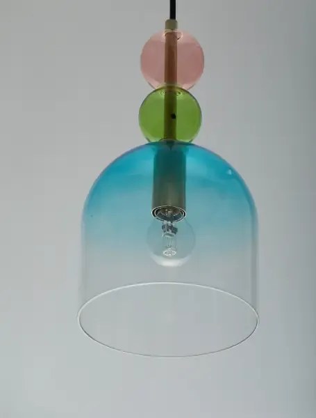 Retro luster Murano 16 Farebné
