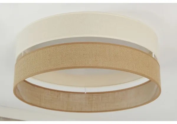 Brilagi - LED Stropné svietidlo ROYAL YUTE LED/24W/230V pr. 45 cm béžová/krémová