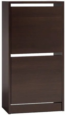 Skrinka na topánky dva diely wenge