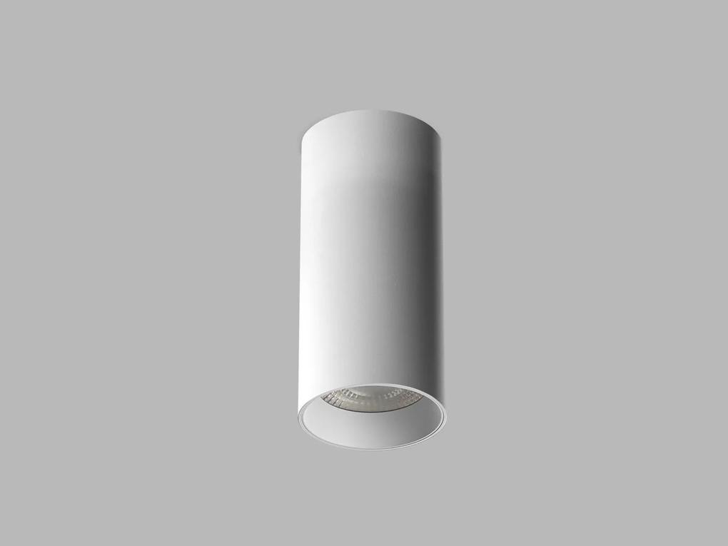 LED2 Bodové stropné LED osvetlenie LUKY, 20W, teplá biela, okrúhle, biele